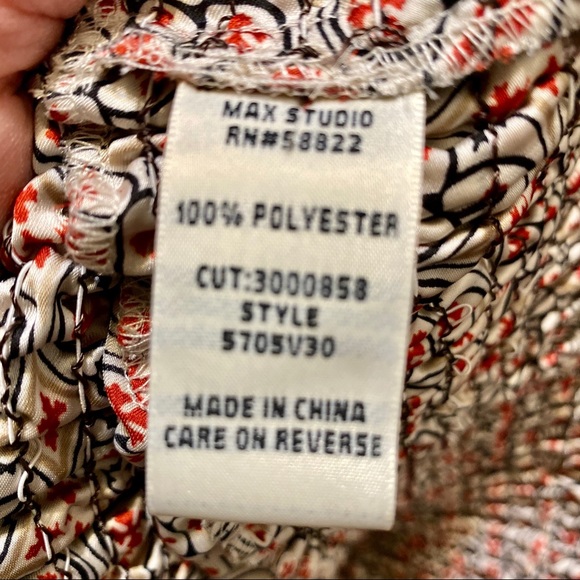 Max Studio Kaftan Blouse size Medium - Picture 6 of 6